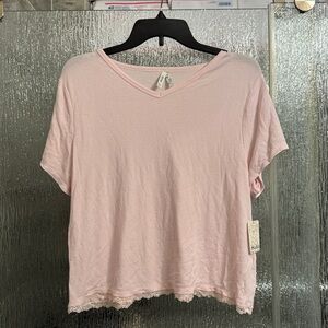 Pale pink top